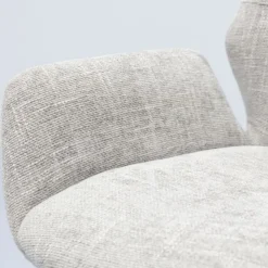 Trendhopper Barstoel Lizz 65cm stof Taupe^ Barkrukken