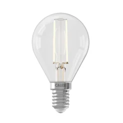 Trendhopper Calex LED volglas Filament Kogellamp 220-240V 3,5W 250lm E14 P45, Helder 2700K CRI80 Dimbaar^ Lichtbronnen