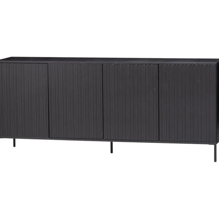 Trendhopper Dressoir Gravure New Grenen Zwart^ Dressoirs