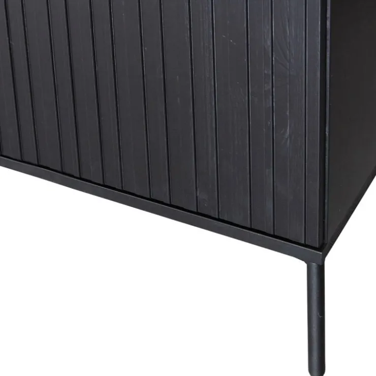 Trendhopper Dressoir Gravure New Grenen Zwart^ Dressoirs