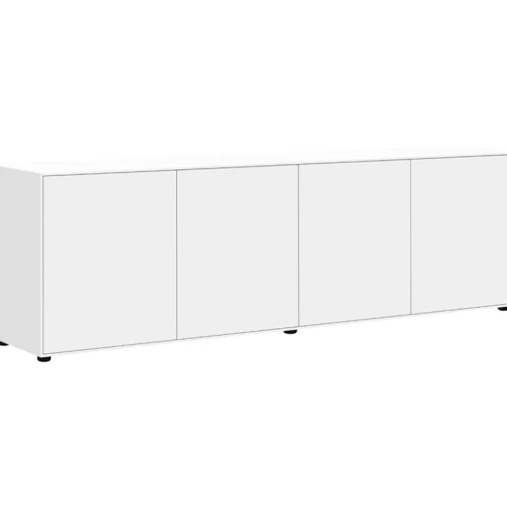 Trendhopper Dressoir Moiano wit 200 cm^ Dressoirs