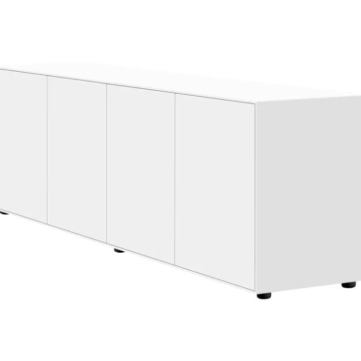 Trendhopper Dressoir Moiano wit 200 cm^ Dressoirs