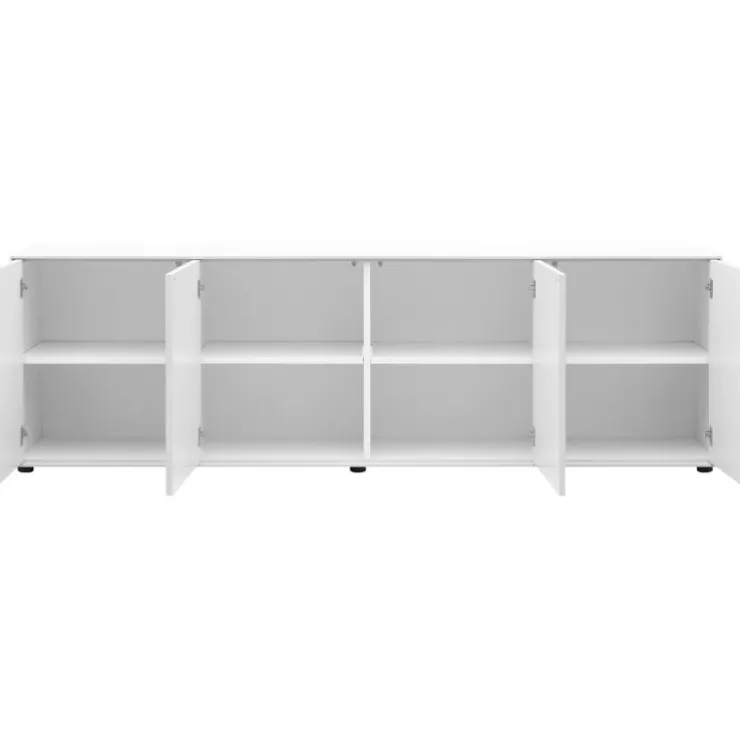 Trendhopper Dressoir Moiano wit 200 cm^ Dressoirs