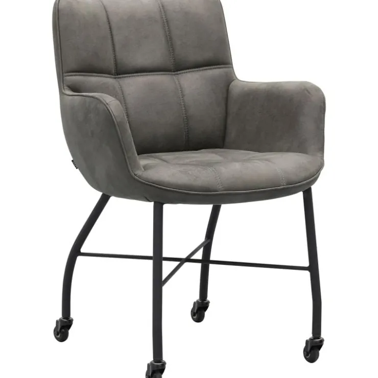 Trendhopper Eetkamerstoel Mae Antraciet^ Eetkamerstoelen