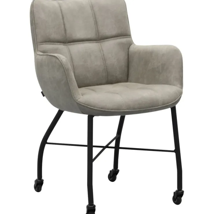 Trendhopper Eetkamerstoel Mae Grijs^ Eetkamerstoelen