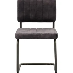 Trendhopper Eetkamerstoel Quilly Anthracite^ Eetkamerstoelen