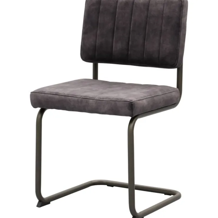 Trendhopper Eetkamerstoel Quilly Anthracite^ Eetkamerstoelen