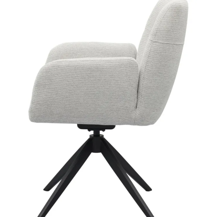 Trendhopper Eetkamerstoel Rodi Lichtgrijs^ Eetkamerstoelen
