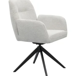 Trendhopper Eetkamerstoel Rodi Lichtgrijs^ Eetkamerstoelen