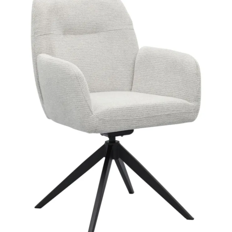 Trendhopper Eetkamerstoel Rodi Lichtgrijs^ Eetkamerstoelen