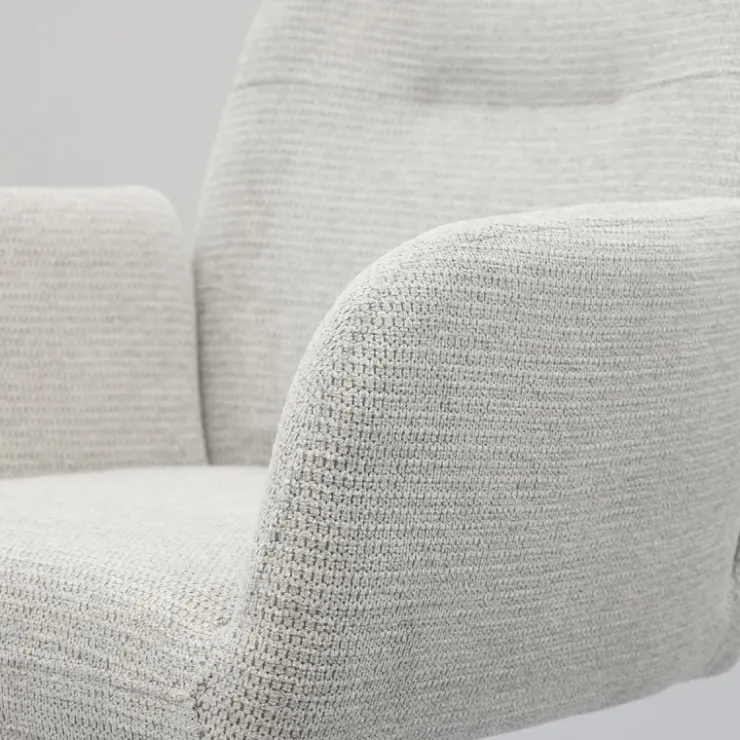 Trendhopper Eetkamerstoel Rodi Lichtgrijs^ Eetkamerstoelen