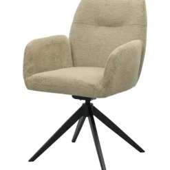 Trendhopper Eetkamerstoel Rodi Taupe^ Eetkamerstoelen