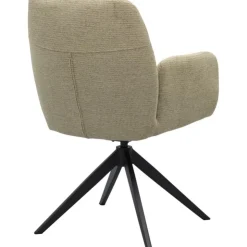 Trendhopper Eetkamerstoel Rodi Taupe^ Eetkamerstoelen