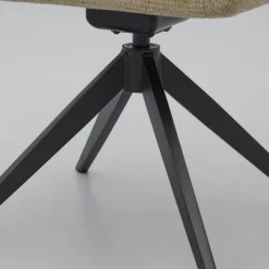 Trendhopper Eetkamerstoel Rodi Taupe^ Eetkamerstoelen