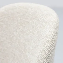 Trendhopper Eetkamerstoel Vogue Lima Beige met chromen poten^ Eetkamerstoelen