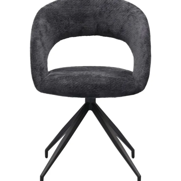 Trendhopper Eetkamerstoel Yuna Movie Anthracite^ Eetkamerstoelen