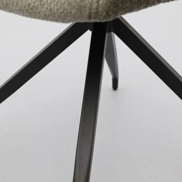 Trendhopper Eetkamerstoel Yuna Movie Taupe^ Eetkamerstoelen