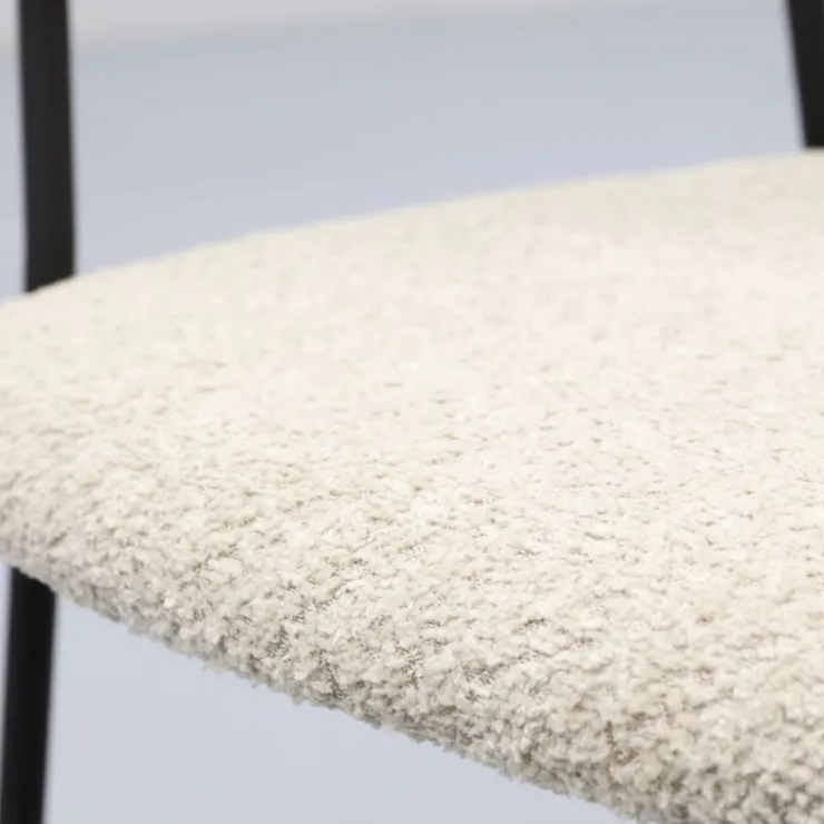 Trendhopper Eetkamerstoel Zeri met zwart frame^ Eetkamerstoelen