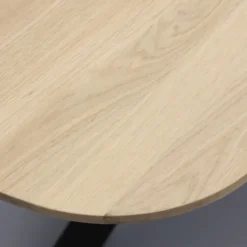 Trendhopper Eettafel Haiko Deens - Verjongd geborsteld Blad - 180x100 - Matrixpoot^ Eetkamertafels