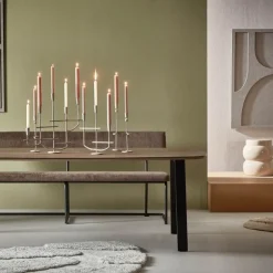 Trendhopper Eettafel Haiko Deens ovaal^ Eetkamertafels