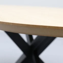 Trendhopper Eettafel Luna Deens Ovaal^ Eetkamertafels