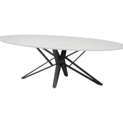 Trendhopper Eettafel Luna Ovaal^ Eetkamertafels