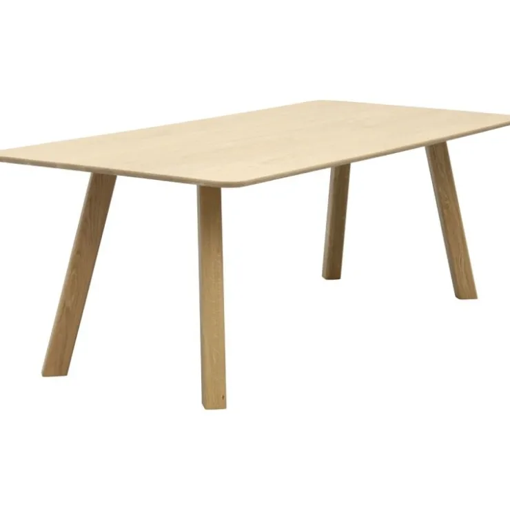 Trendhopper Eettafel Tavolo Rechthoek afgerond^ Eetkamertafels