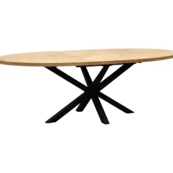 Trendhopper Eettafel Viano uitschuifbaar^ Eetkamertafels