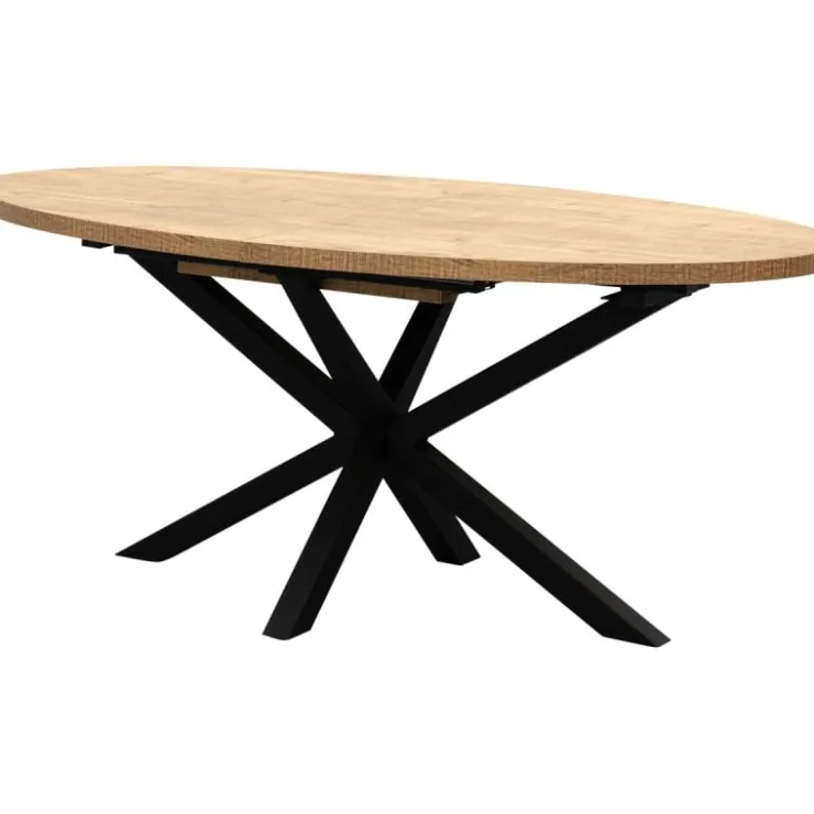 Trendhopper Eettafel Viano uitschuifbaar^ Eetkamertafels