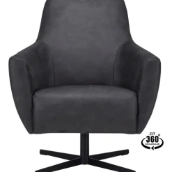 Trendhopper Fauteuil Helin Bull Antraciet^ Fauteuils