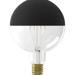 Trendhopper Filament Top Mirror LED Globe zwart^ Lichtbronnen