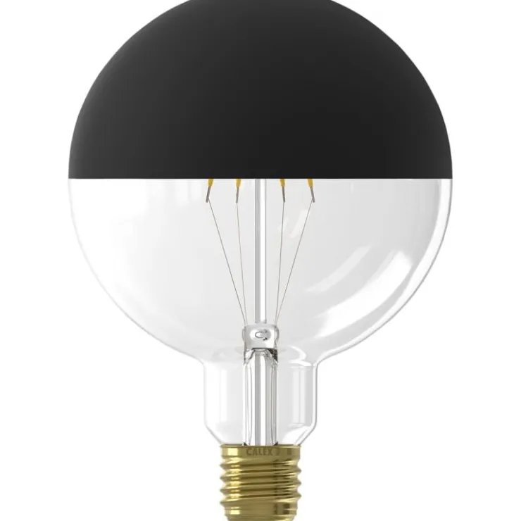 Trendhopper Filament Top Mirror LED Globe zwart^ Lichtbronnen