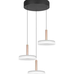 Trendhopper Hanglamp Celia 3 lichts rond^ Hanglampen