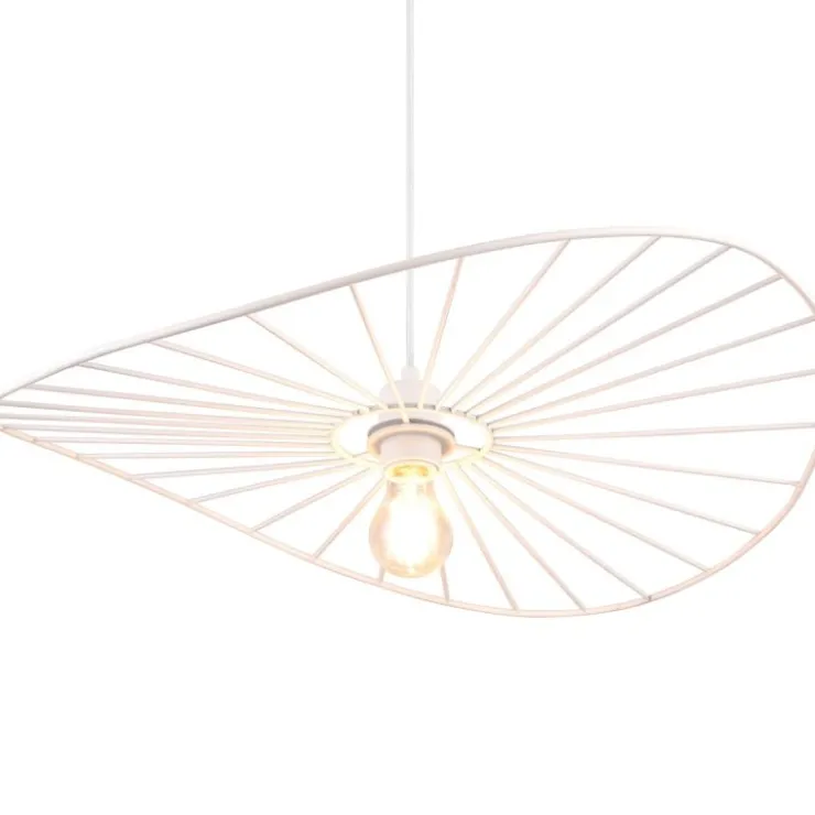 Trendhopper Hanglamp Chapeau mat wit Excl. 1x E27 7W^ Hanglampen