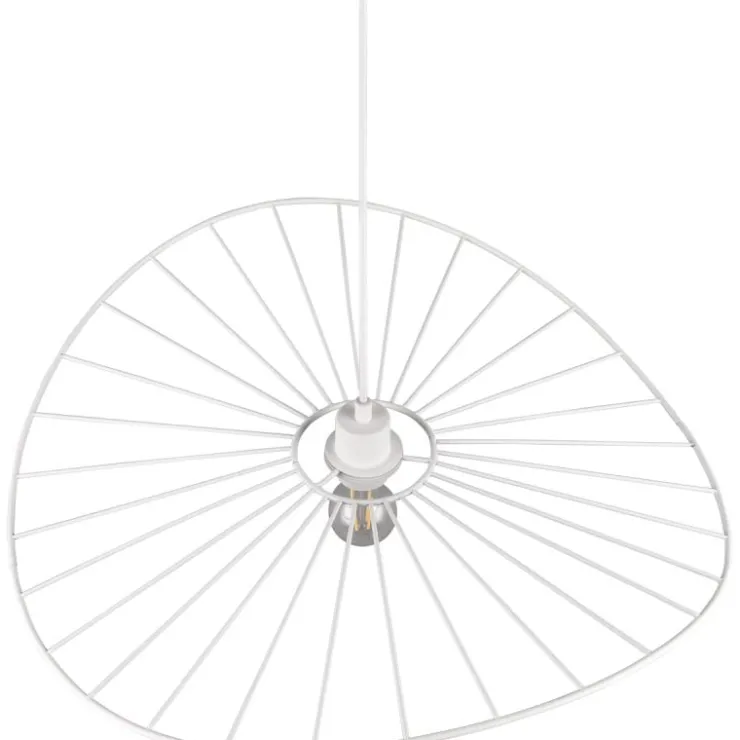 Trendhopper Hanglamp Chapeau mat wit Excl. 1x E27 7W^ Hanglampen