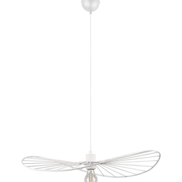 Trendhopper Hanglamp Chapeau mat wit Excl. 1x E27 7W^ Hanglampen