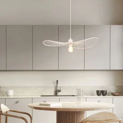 Trendhopper Hanglamp Chapeau mat wit Excl. 1x E27 7W^ Hanglampen