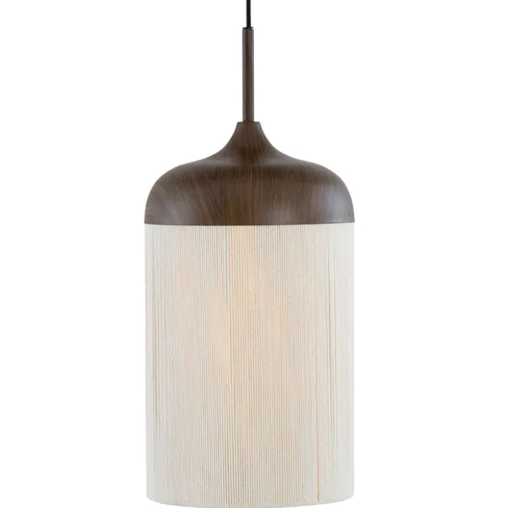 Trendhopper Hanglamp Denia 3 lichts donkerbruin^ Hanglampen