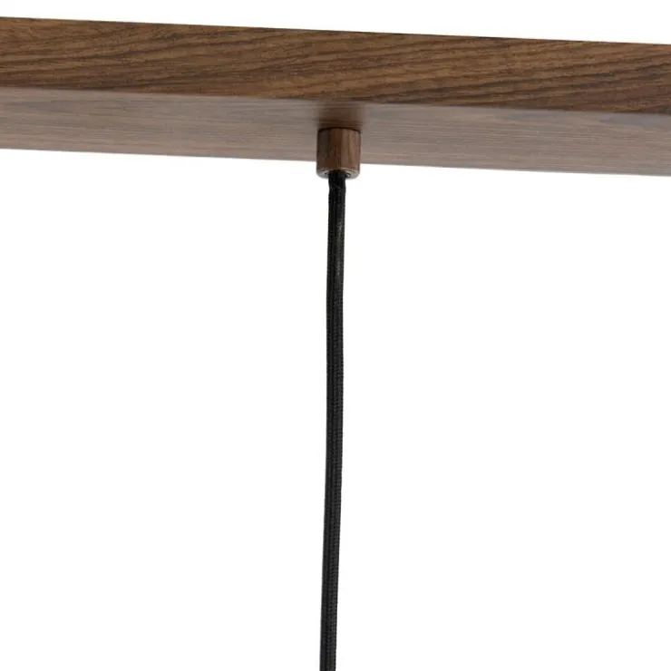 Trendhopper Hanglamp Denia 3 lichts donkerbruin^ Hanglampen