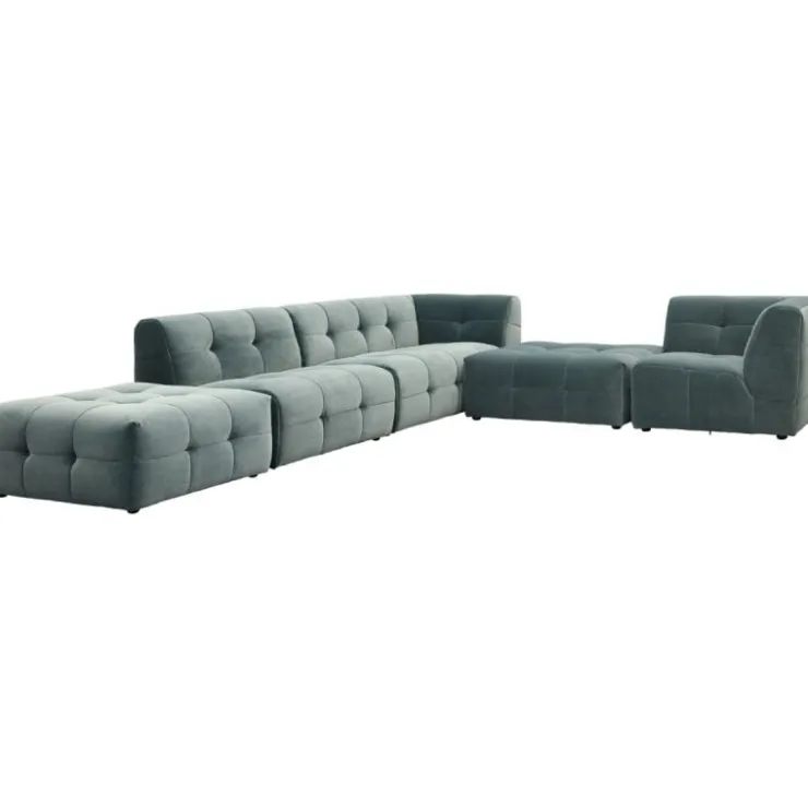Trendhopper Hoekbank Cluny Regency Turquoise^ Hoekbanken