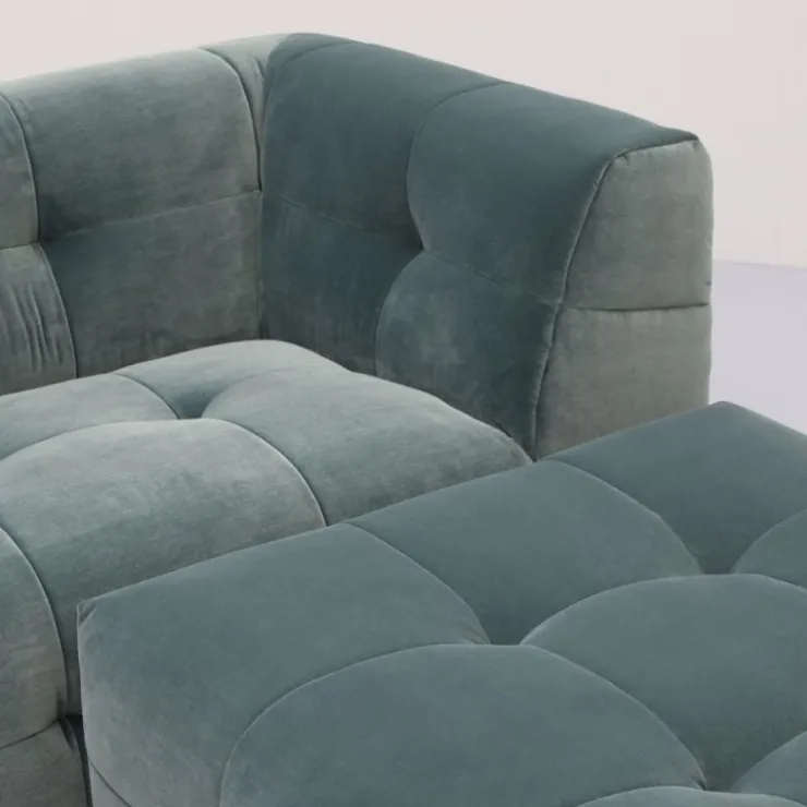 Trendhopper Hoekbank Cluny Regency Turquoise^ Hoekbanken
