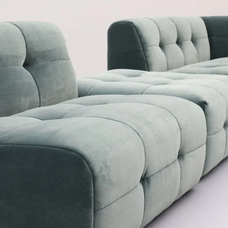 Trendhopper Hoekbank Cluny Regency Turquoise^ Hoekbanken