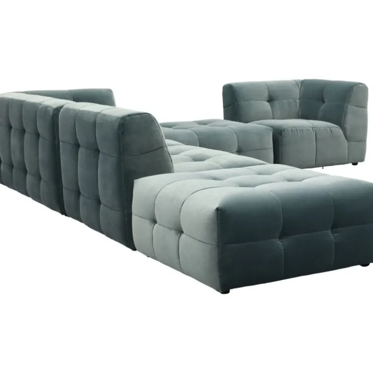 Trendhopper Hoekbank Cluny Regency Turquoise^ Hoekbanken