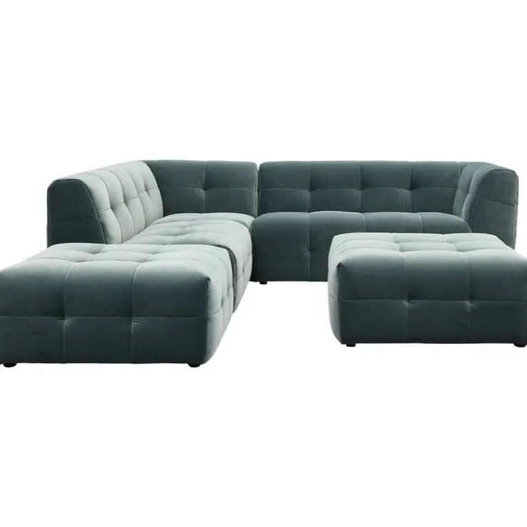 Trendhopper Hoekbank Cluny Regency Turquoise^ Hoekbanken