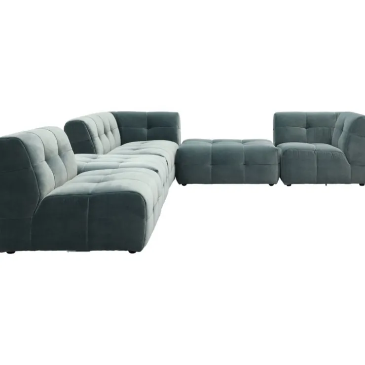Trendhopper Hoekbank Cluny Regency Turquoise^ Hoekbanken