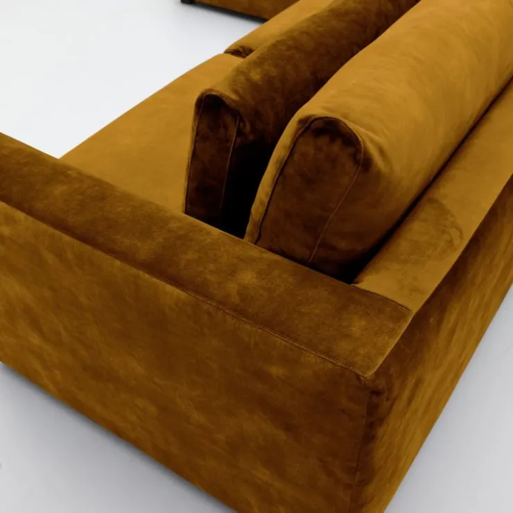Trendhopper Hoekbank Venetië Antique Gold links^ Hoekbanken