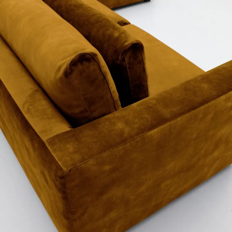 Trendhopper Hoekbank Venetië Antique Gold rechts^ Hoekbanken