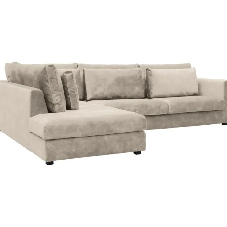 Trendhopper Hoekbank Venetië Antique Natural links^ Hoekbanken