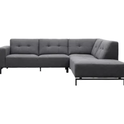 Trendhopper Hoekbank Viborg Nero Grey rechts^ Hoekbanken