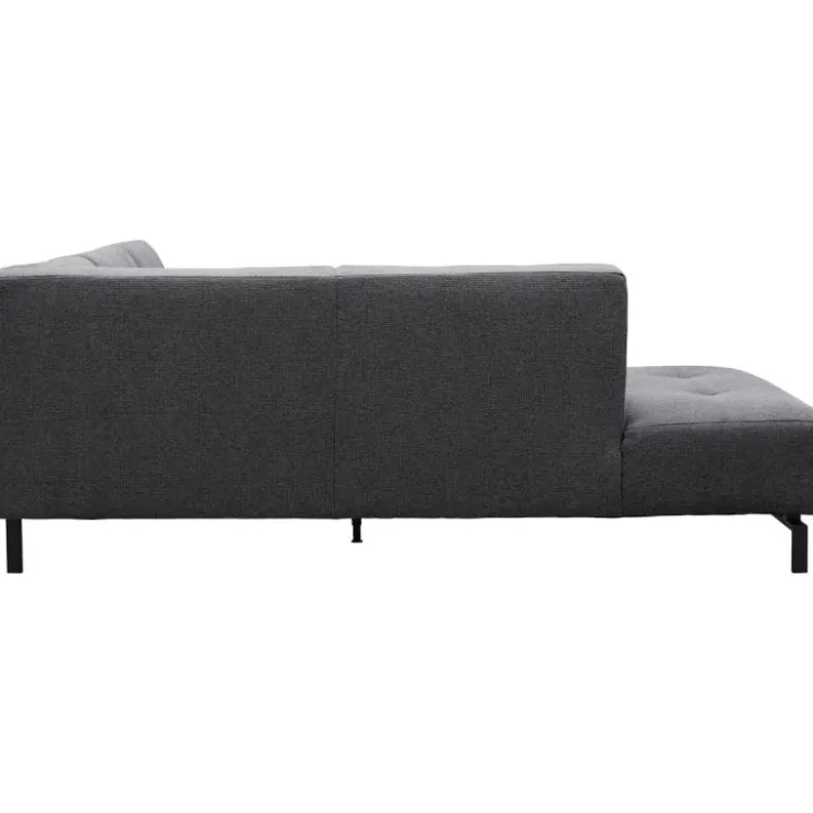 Trendhopper Hoekbank Viborg Nero Grey links^ Hoekbanken